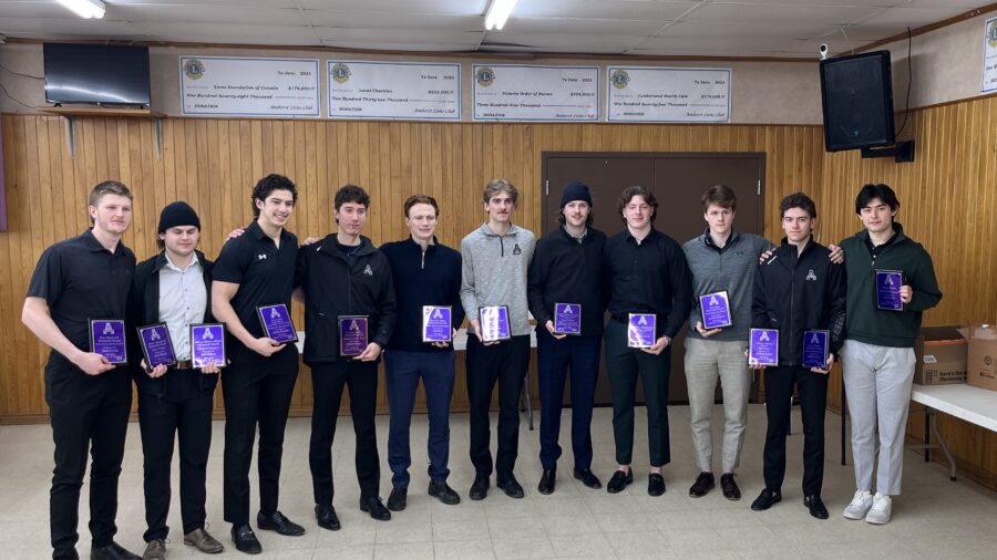 Amherst CIBC Wood Gundy Ramblers Celebrate 2025-26 Season at Annual Awards Banquet